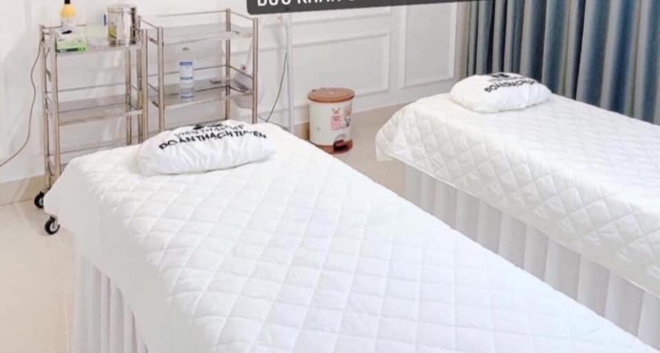 ga drap giường xăm , ghế tiêm ga kate