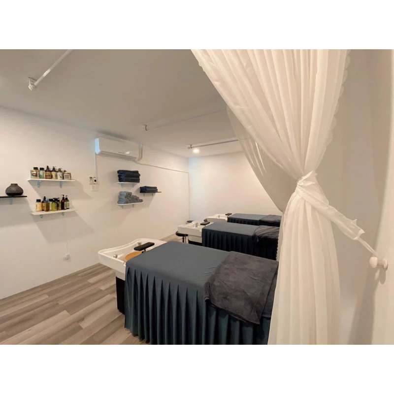ga thun giường gội spa ga thun giường gội spa