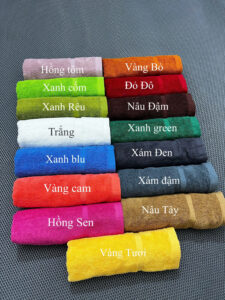 khăn gội đầu cotton