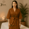 áo choàng tắm phi lụa