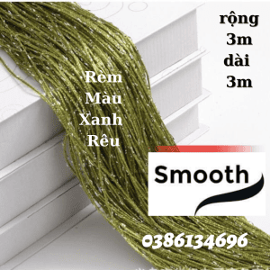 Rèm Kim Tuyến Spa - Xanh Rêu