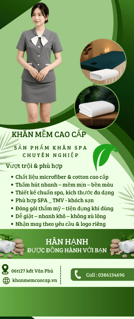 khăn mềm cao cấp
