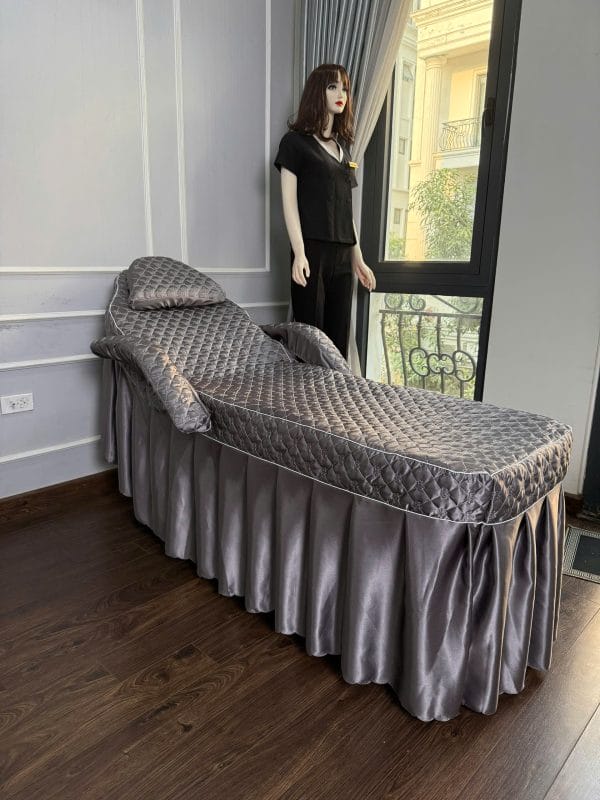 ga lụa chần bông spa