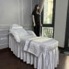 ga lụa chần bông spa