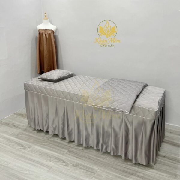 ga trải giường spa cotton chần bông