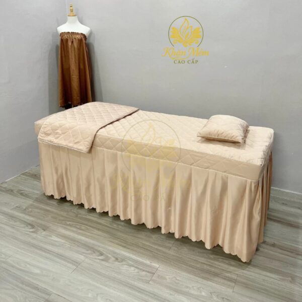 ga trải giường spa cotton chần bông