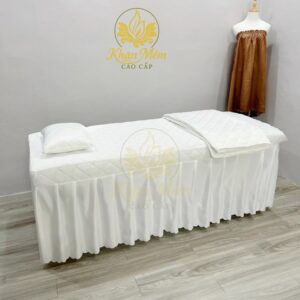 ga trải giường spa cotton chần bông