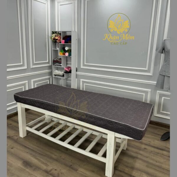 bọc đệm spa vải poly chần bông