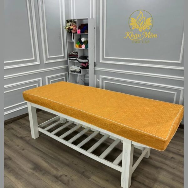 bọc đệm spa vải poly chần bông