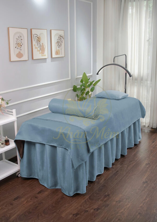 ga gấm màu xanh